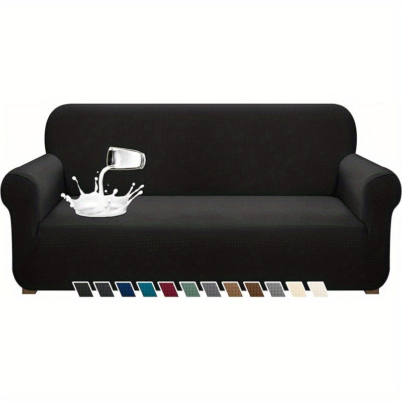 Waterproof Sofa Cover Pet-Friendly Machine Washable Fits Armchair to Sectional Polyester Spandex