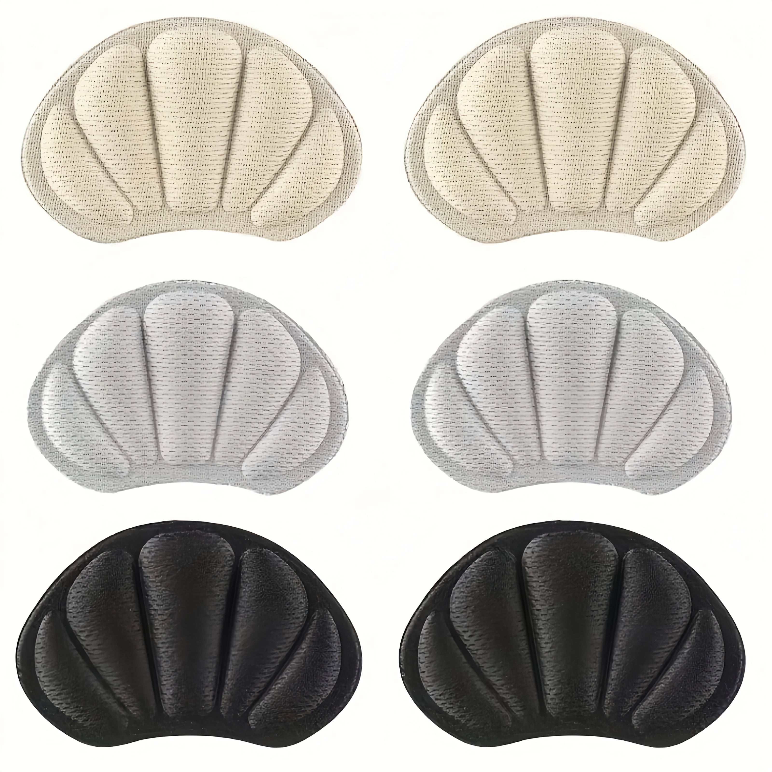 Unisex Soft Heel Pads for Shoes Reusable Protective Liners for Looseness
