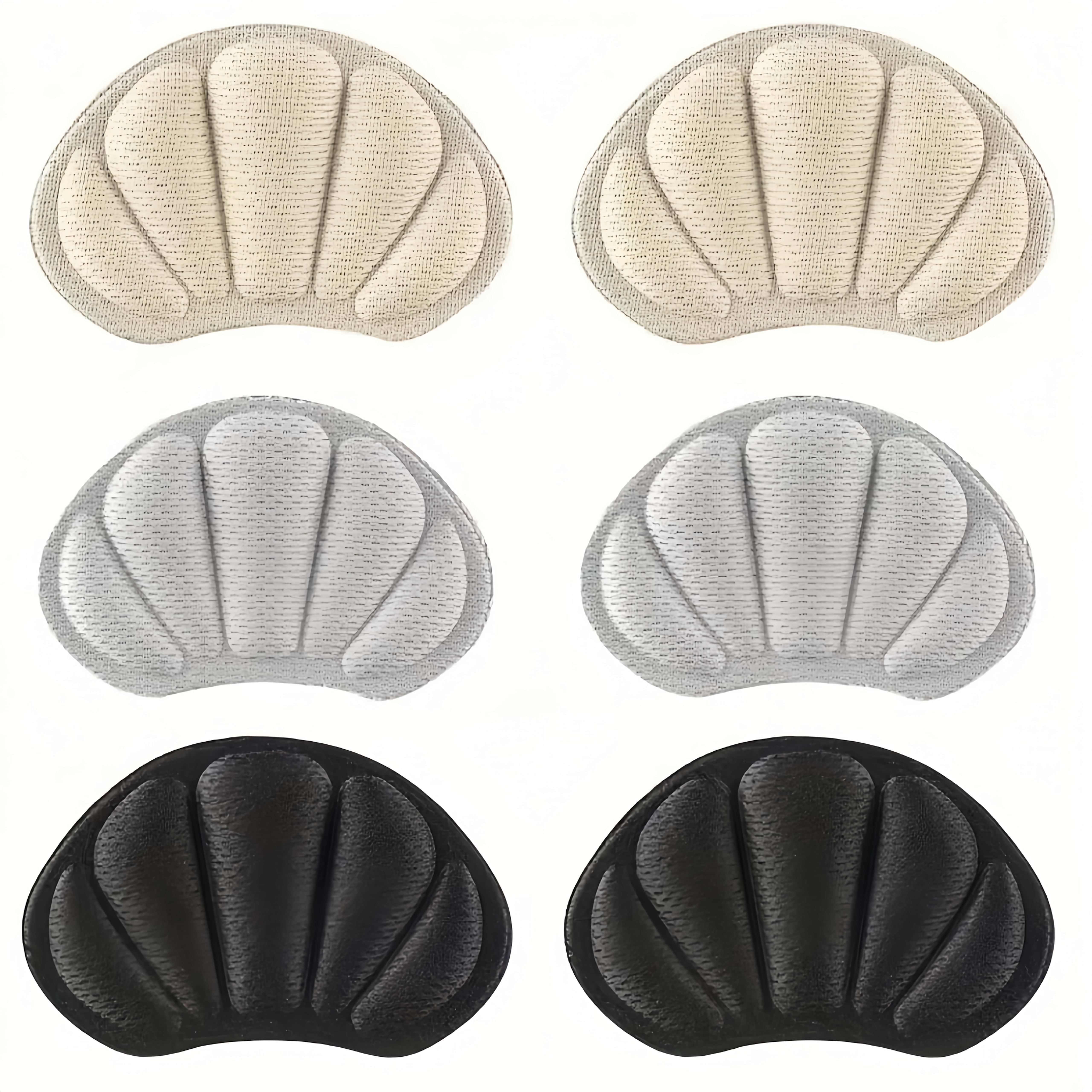 Unisex Soft Heel Pads for Shoes Reusable Protective Liners for Looseness
