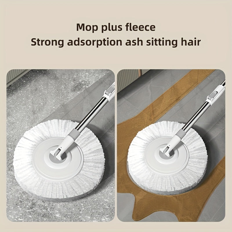 2024 Mop Bucket Set with Adjustable Rotating Design for Kitchen Bathroom Living Room