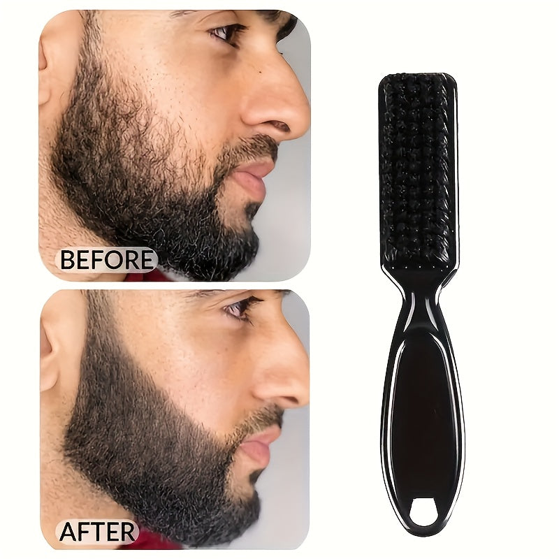 Unisex Hairdressing Tools Beard Comb and Hair Cleaning Brush Set