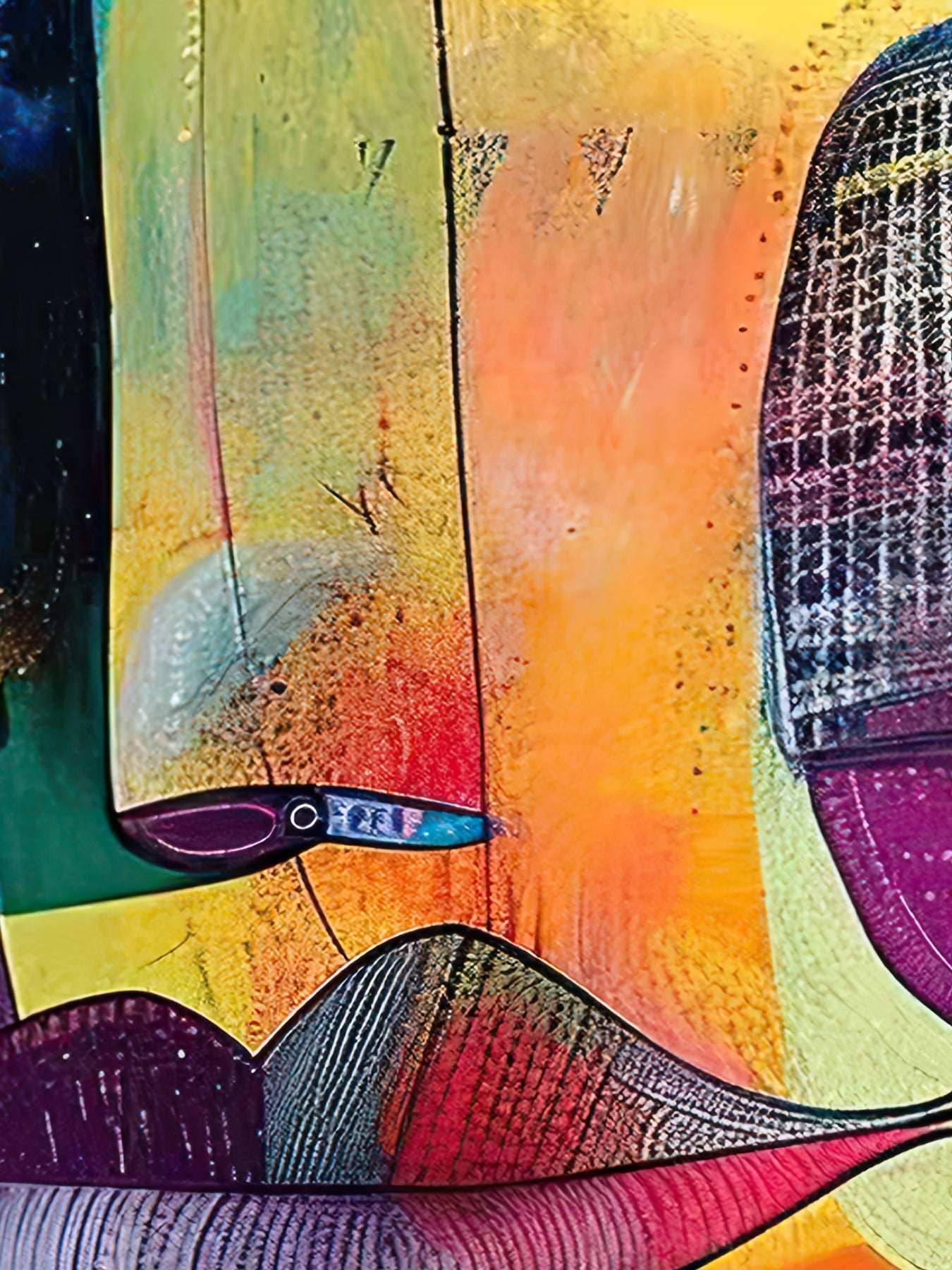 Women Wide Leg Palazzos 3D Print Polyester Casual Pants with Pockets