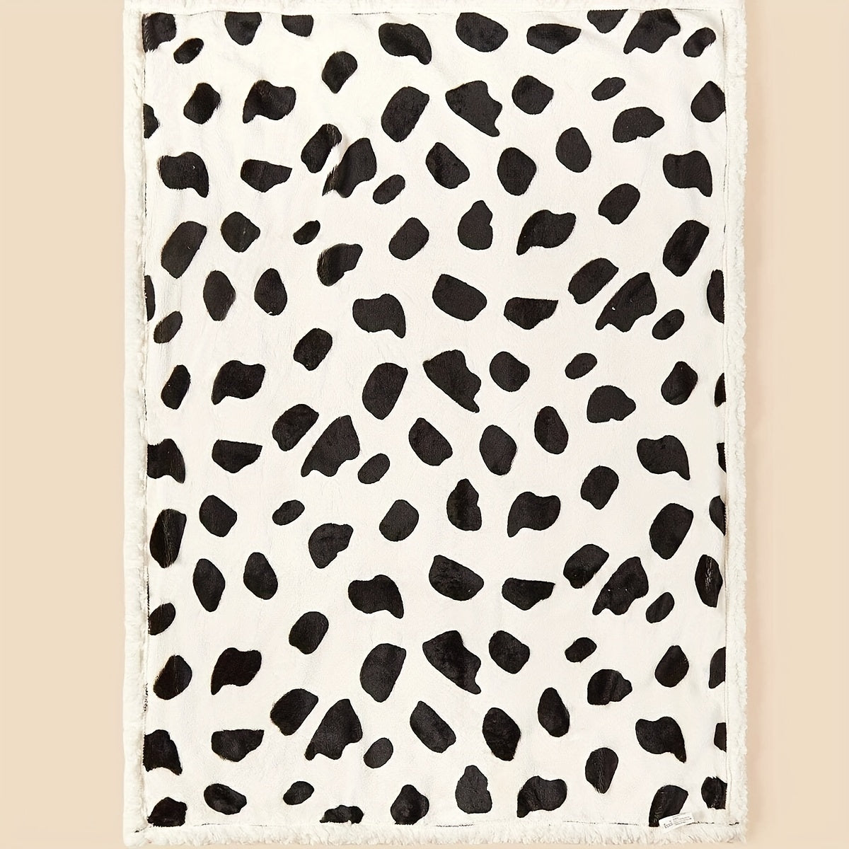 Manta de arrullo para bebé de doble capa de franela, para uso en casa o como cubierta, 47x47 pulgadas