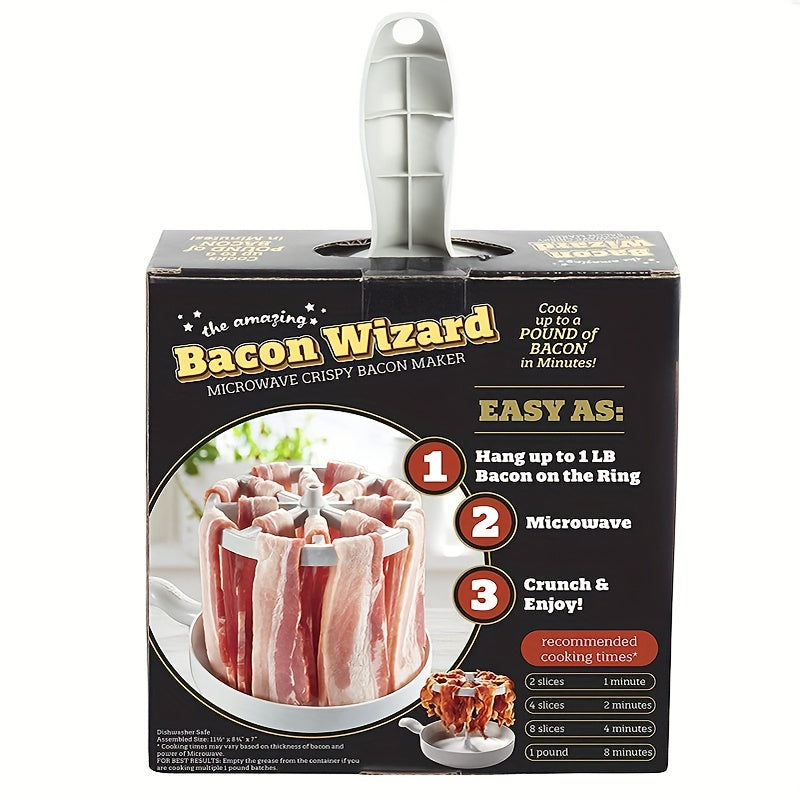 Accesorios de cocina Parrilla para barbacoa para asar en microondas Placa para cocinar tocino