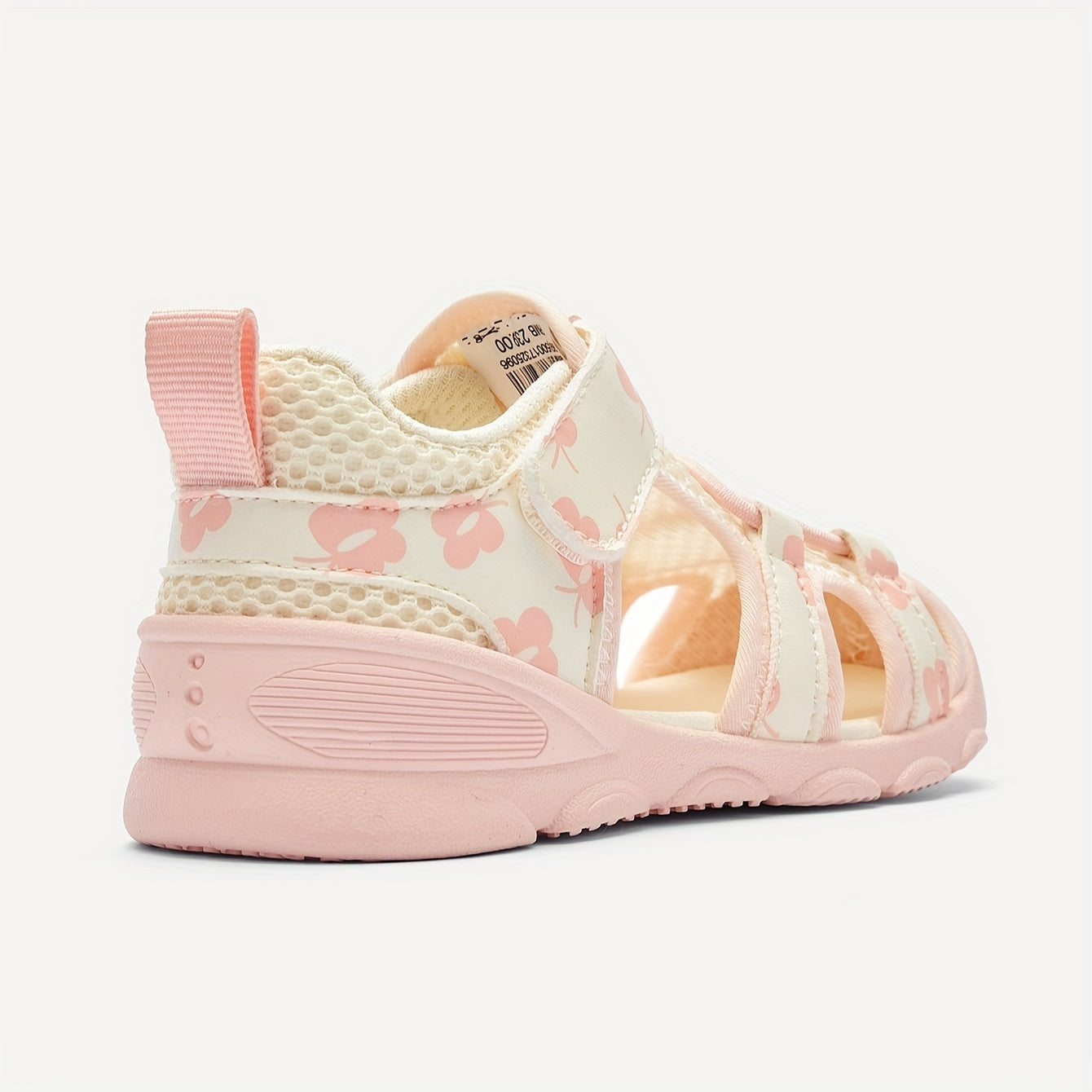 Kichkina qizlar uchun bo'sh poyabzal, yozgi nafas oladigan, sirpanmaydigan rezina poyabzal