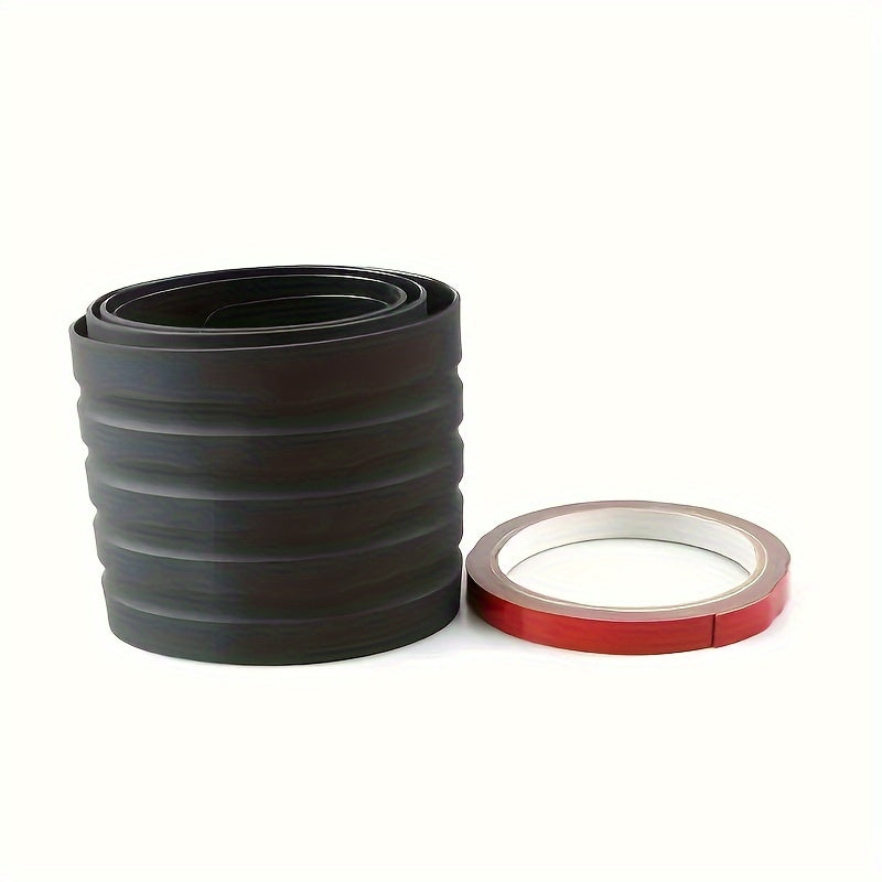 Car Rear Bumper Guard Rubber Anti-Scratch Collision Protection Strip