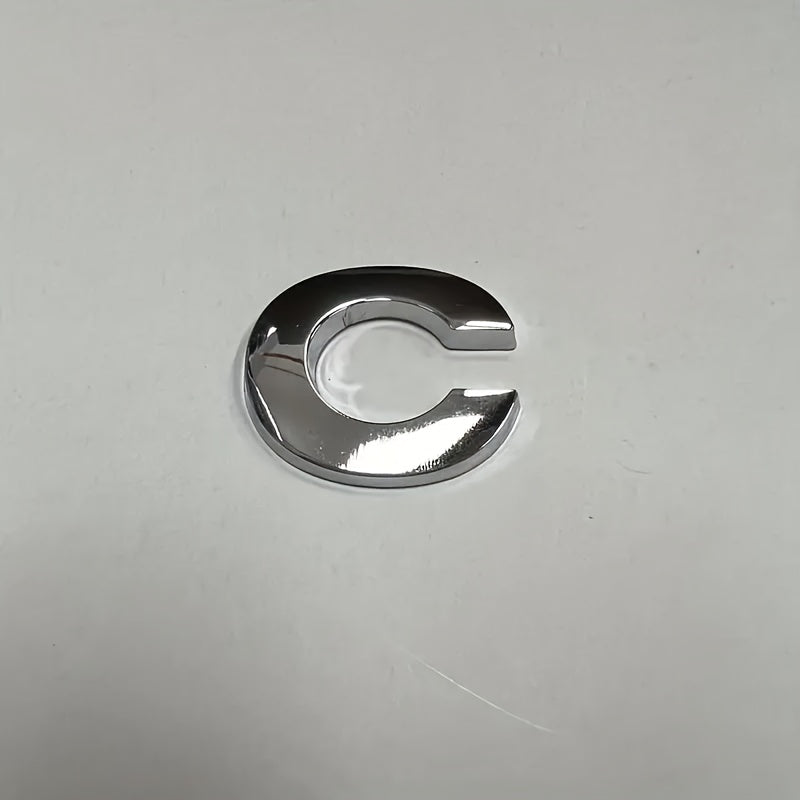 Metall avtomobil logotipi bagaj stikerlari uchun dvigatel quvvati raqami plitasi bezaklari