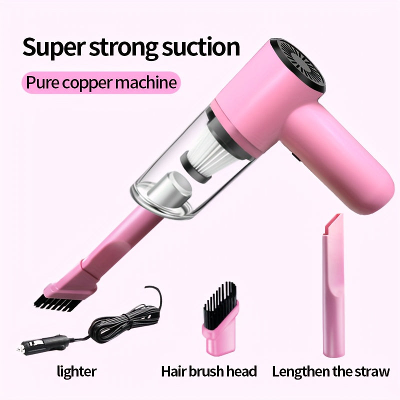 Portable Handheld Vacuum Cleaner for Cars Wet and Dry Pet Hair Powerful Suction