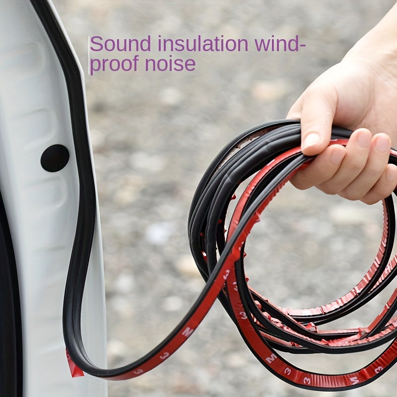 Universal Car Door Edge B-Pillar Waterproof Dustproof Noise Insulation Strip