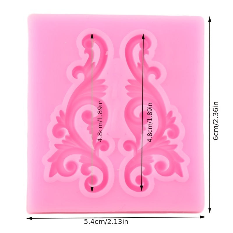 Embossed Lace Silicone Mold for Sugar Craft Chocolate Fondant Cake Decorating