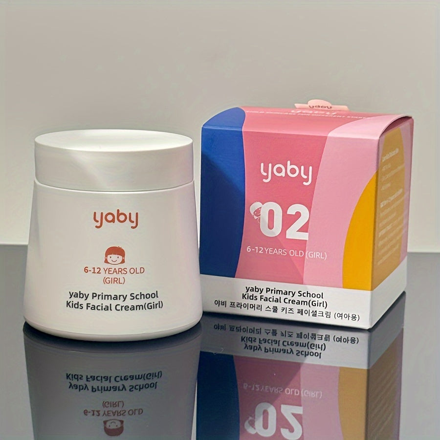 Детский крем для лица для девочек 6-12 увлажняющий увлажняющий 50 г зимний уход за кожей