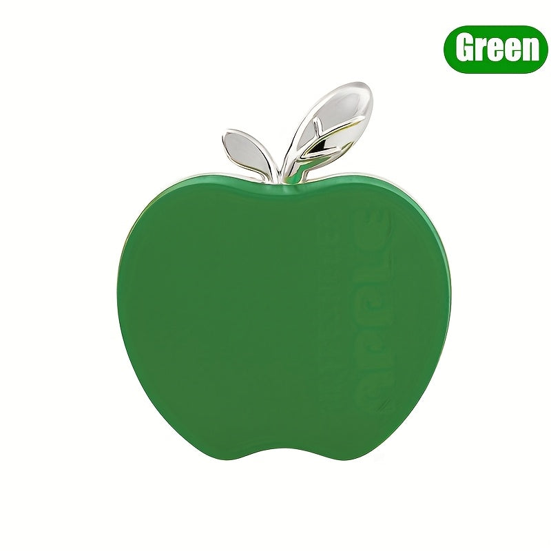 Автомобильный освежитель воздуха в форме яблока, многоцветный, диффузор аромата, безалкогольный, автомобильный аксессуар