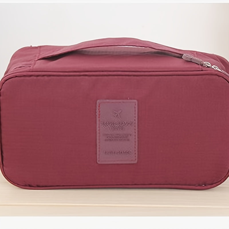 Multi-Functional Dustproof Underwear Organizer Bag Collapsible Fabric Storage for Travel and Home