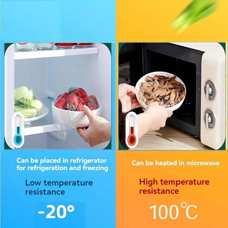 Cling Film Roll 30m Heat-Resistant Food Wrap for Kitchen and Restaurant