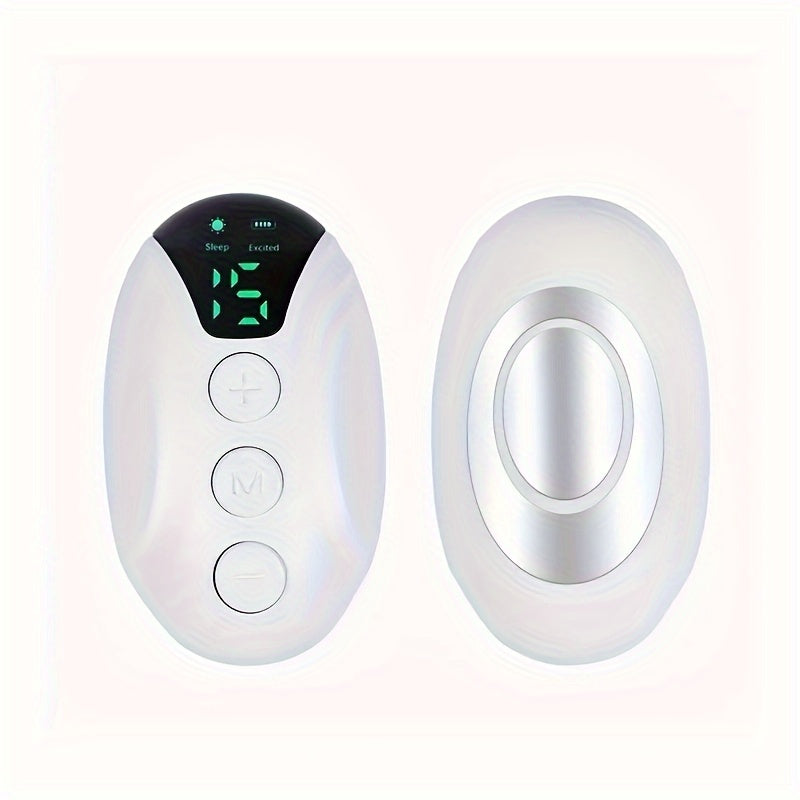 Portable Handheld Sleep Aid Massager with Digital Display USB Rechargeable Relaxation Device