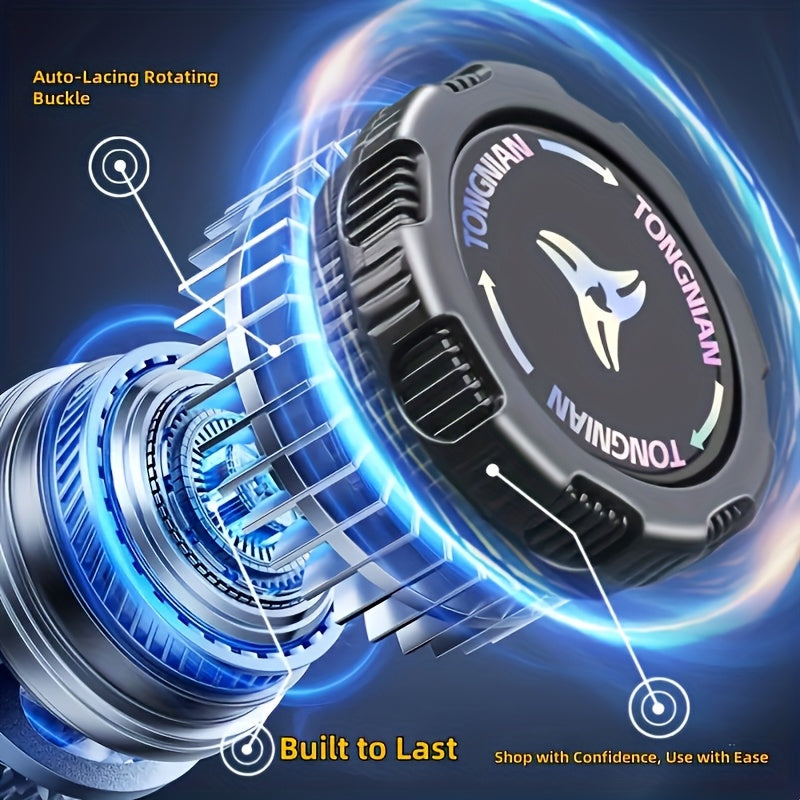 6pcs No-Tie Shoelace Locks Rotary Buckles for Sports Outdoor Shoes