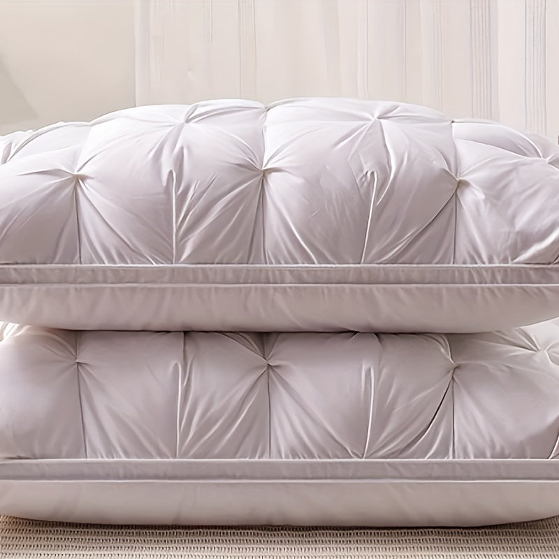 Set of 2 Memory Foam Sleep Pillow Cores for Side Back and Stomach Sleepers