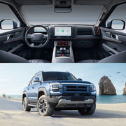 2 piezas de protector de pantalla de vidrio templado transparente para GPS de coche con pantalla de 32,5 cm