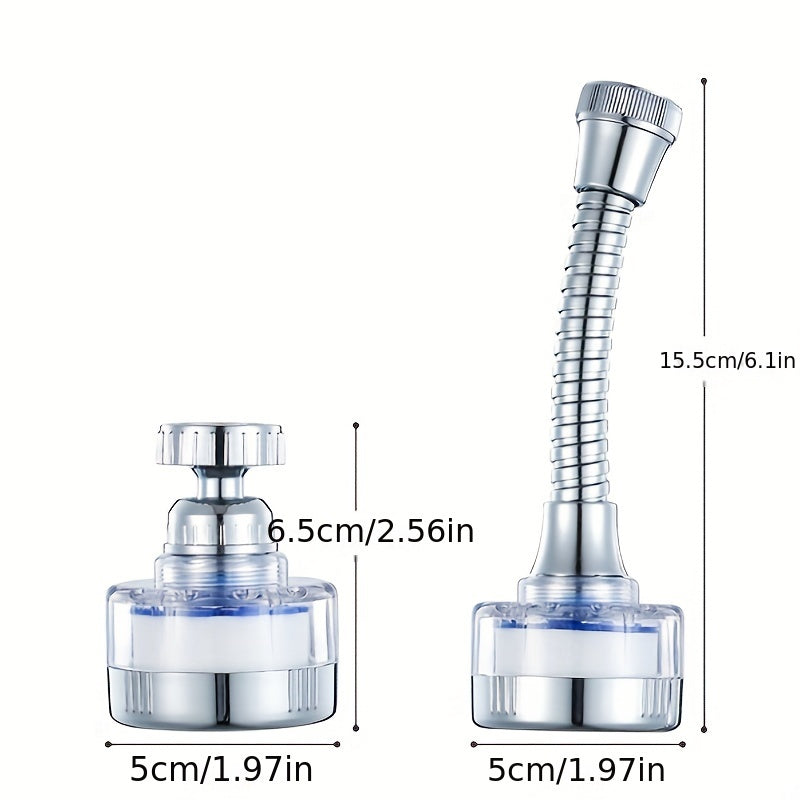 Faucet Extender with Splash Guard and Water Purifier for Kitchen and Dining