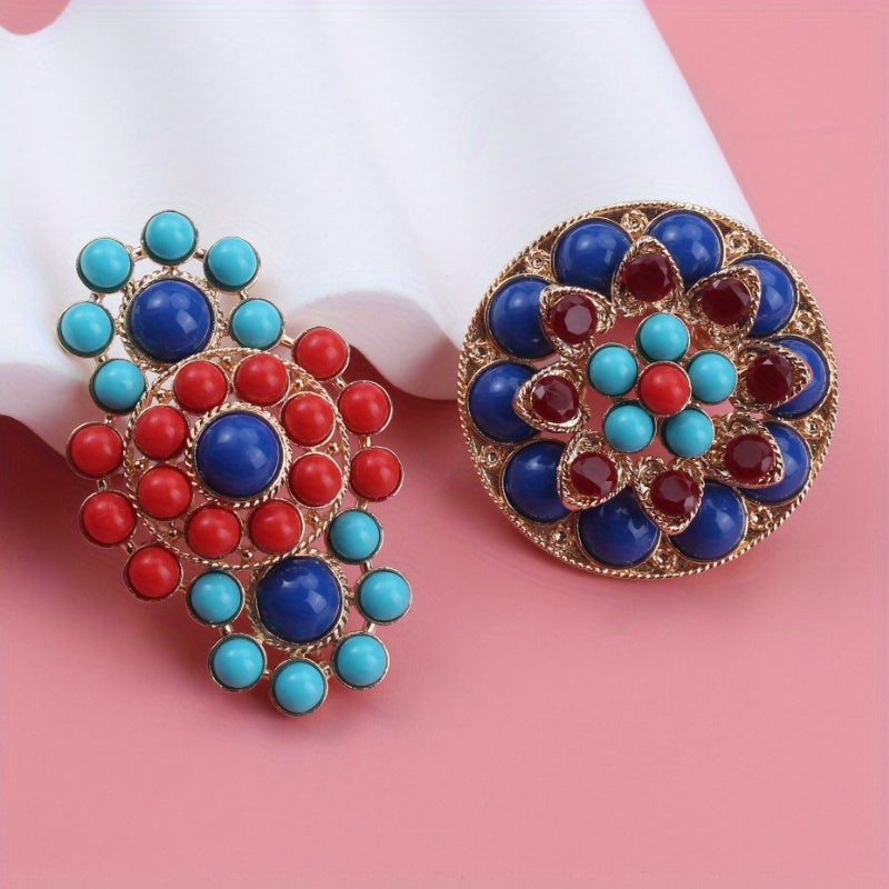 Enamel Lotus Brooch Pin for Coats and Skirts Stylish Dual-Use Jewelry