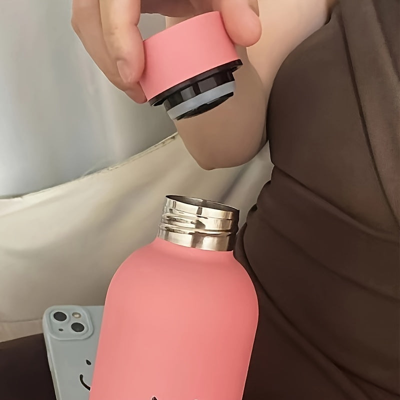 Insulated Stainless Steel Water Bottle 16oz Reusable Portable for Travel Office