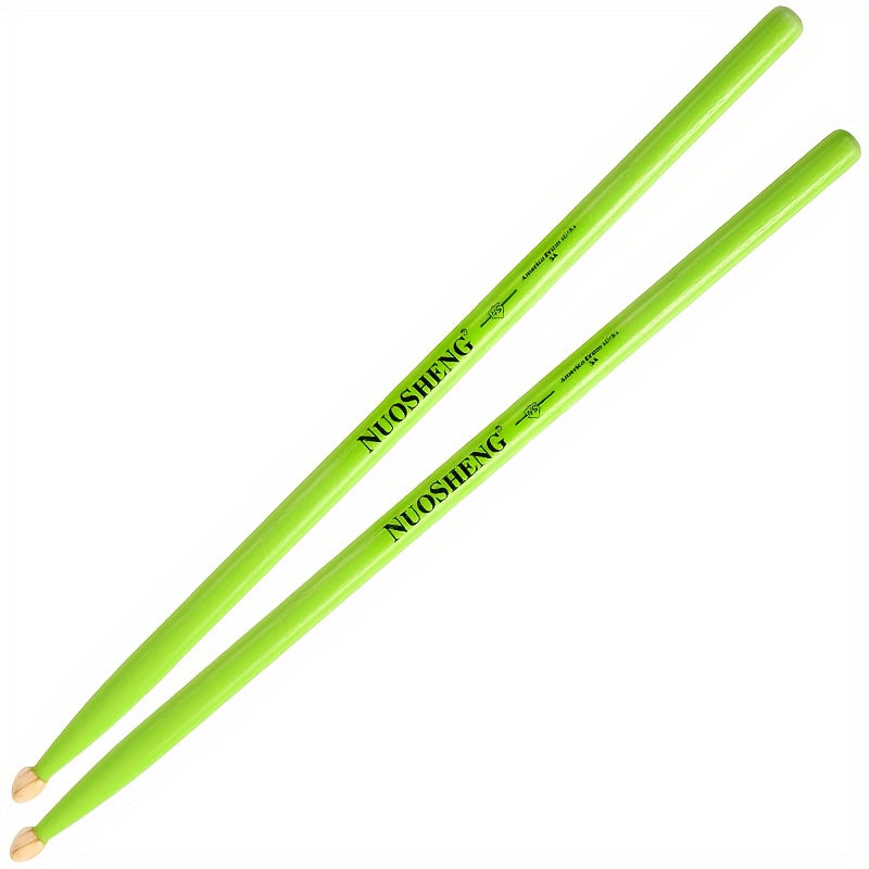 Premium Maple Wood 5A Drumsticks for Adult Jazz and Snare Drums Pair