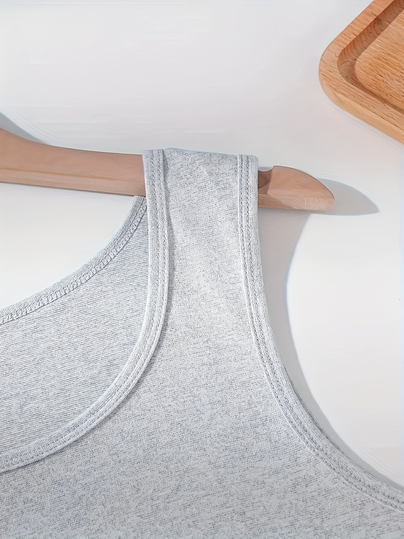 Plus Size Women's Solid Color Tank Tops Casual Knit Sleeveless Base Layer Pack of 6