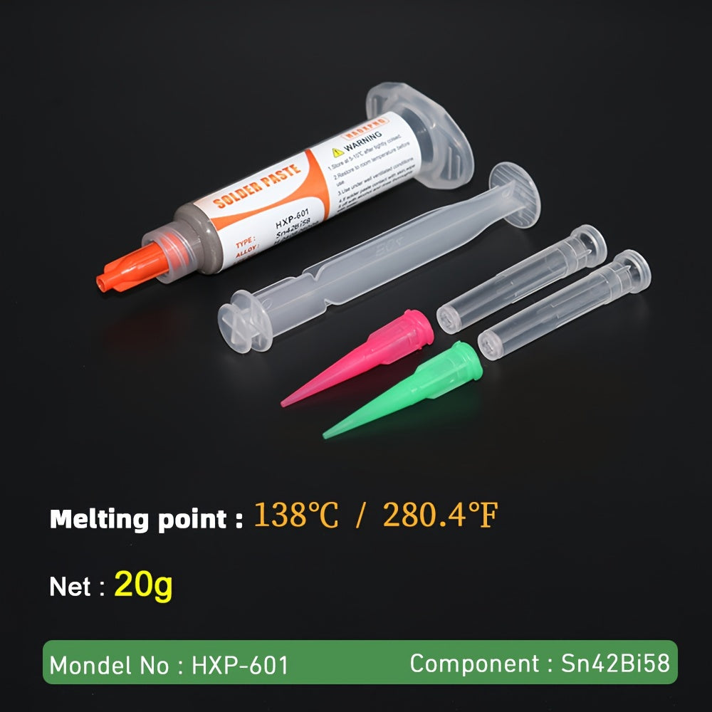 Solder Paste for SMD Repair LED Electronics Home Renovation Low-Temperature Flux