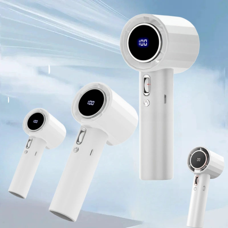 Ручной охлаждающий вентилятор Портативный электрический вентилятор для путешествий и кемпинга Многофункциональные настройки