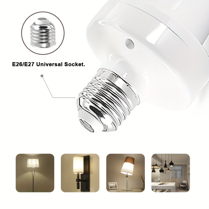 Wireless E26 E27 Lamp Socket with Timer Remote Control No Wiring AC85V-250V