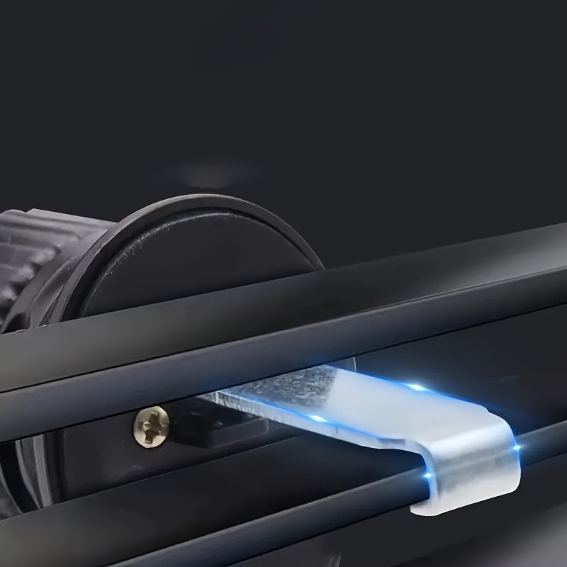 Soporte para teléfono de coche estilo asiento de carreras de fibra de carbono, giratorio, a prueba de agua, con soporte para rejilla de ventilación