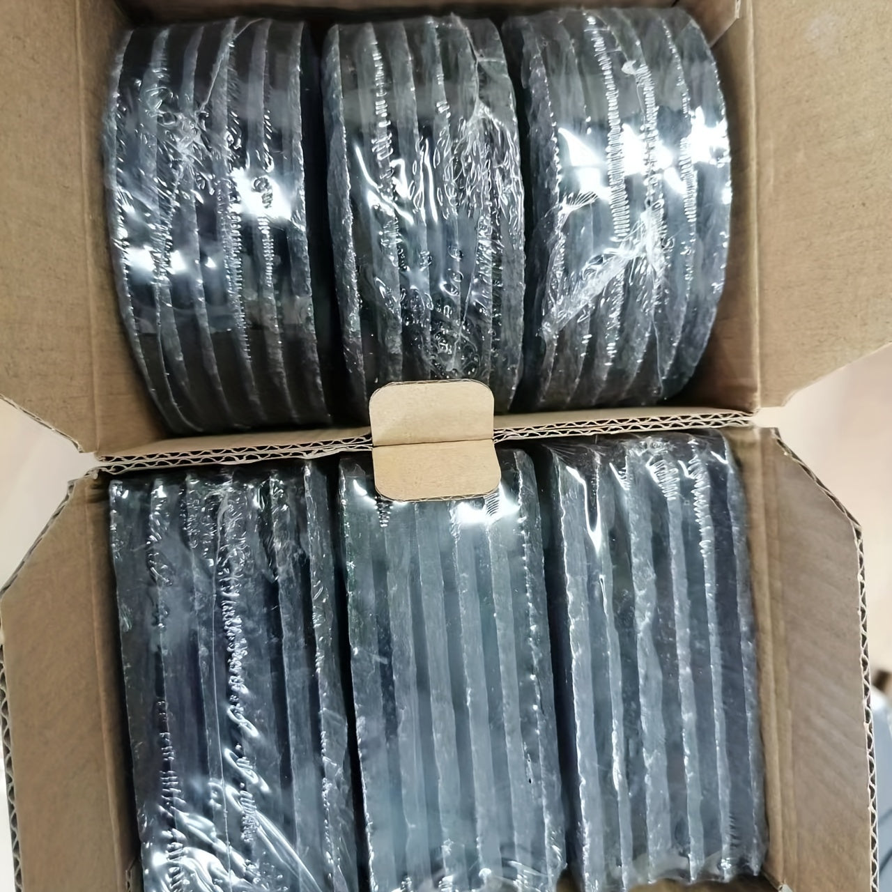 Slate Coaster Set 36 Pieces Square and Round Insulation Mats for Heat Protection