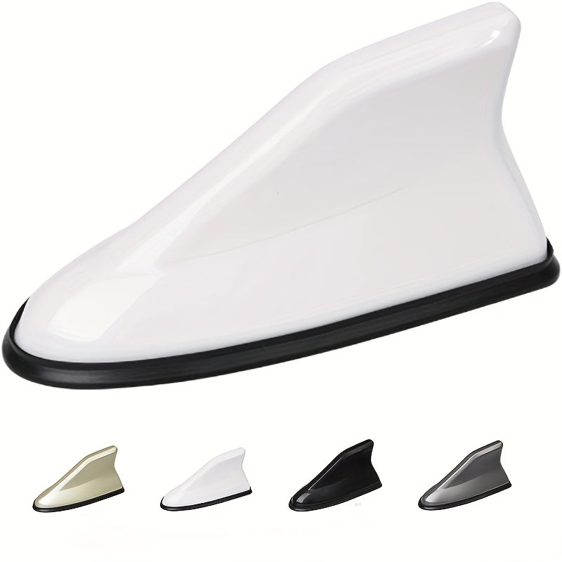 Universal Avtomobil Shark Fin Antenasi ABS Yuqori Qopqoq Radio Signali Kuchaytirgichi Avtomobil Qo'shimchasi