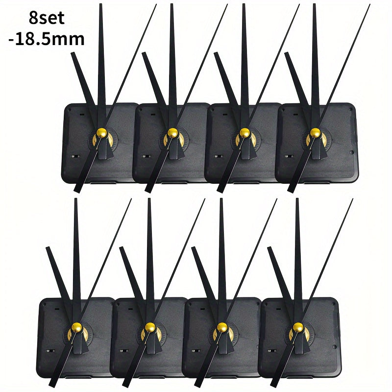 Set of 8 Cross Stitch Movement and Hands for DIY Clock Repair