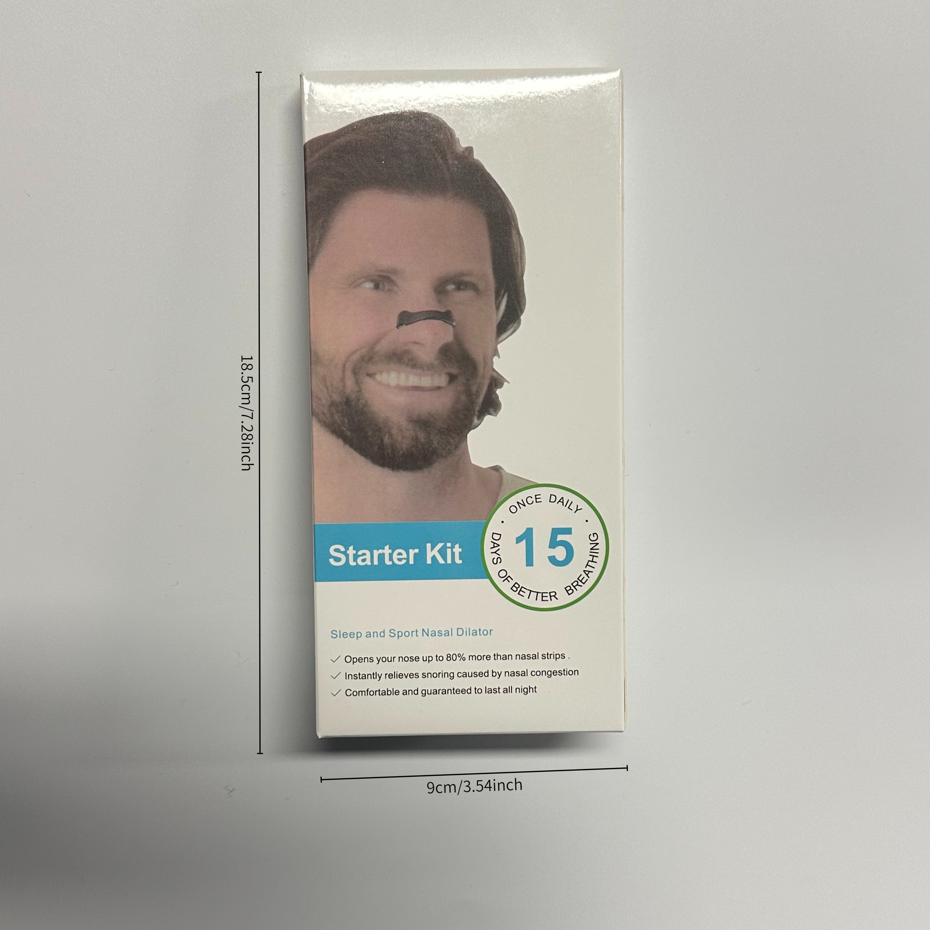 Magnetic Nasal Patch for Sleep Disorders Nasal Congestion Relief Waterproof Breathable Non-Irritating