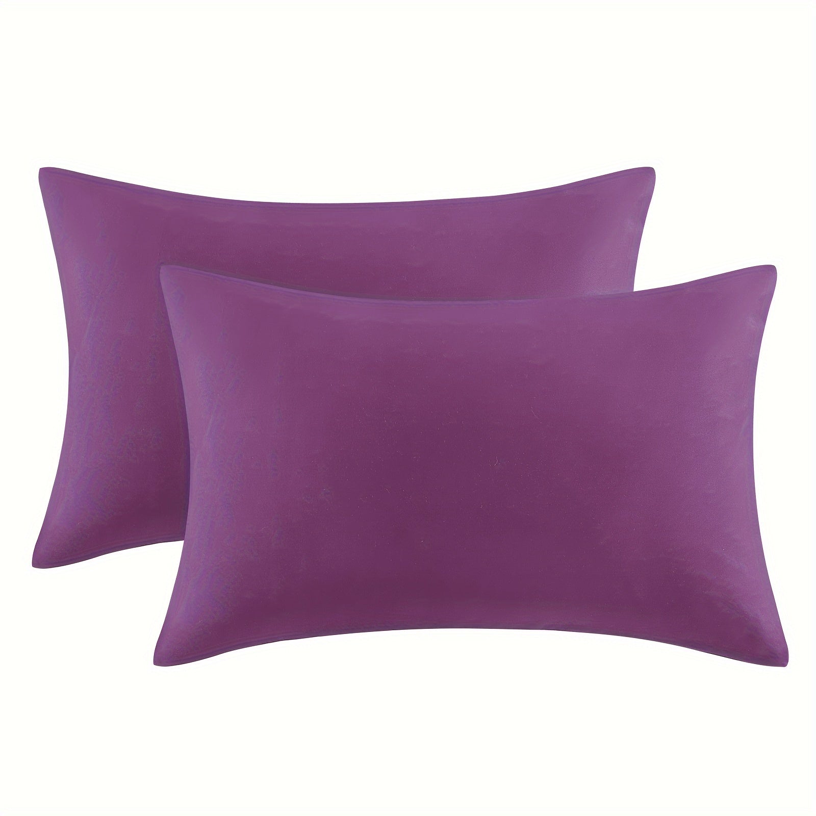 Two Pack Brushed Cloth Pillowcases 90gsm Soft Durable Bedding Set