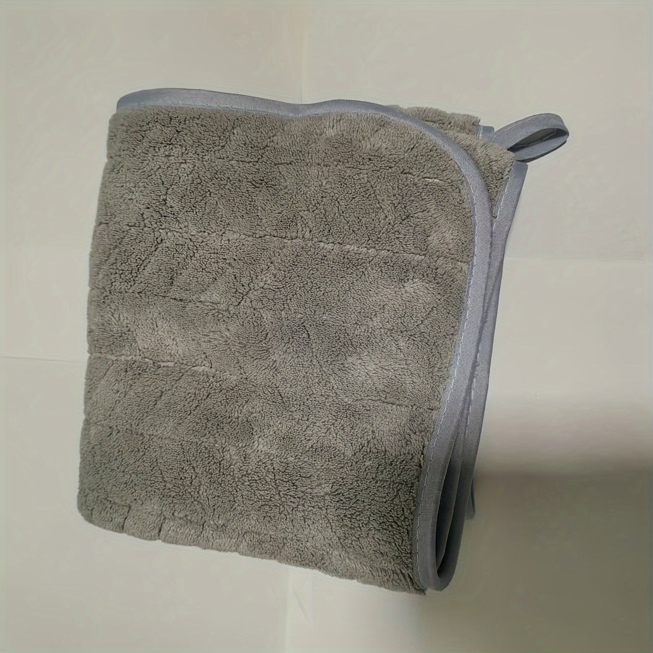 Coral Fleece Towels Striped Leaf Design Quick-Dry Super Absorbent Soft for Hair Face Body