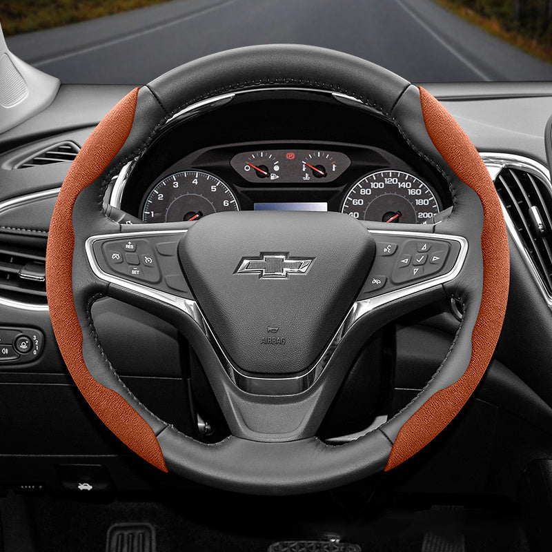 Juego de fundas antideslizantes de felpa universal para volante en varios colores