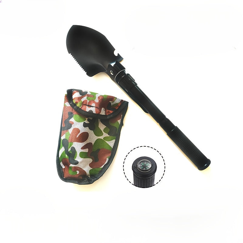 Multi-Functional Manganese Steel Folding Tool for Camping Fishing and Vehicle Use