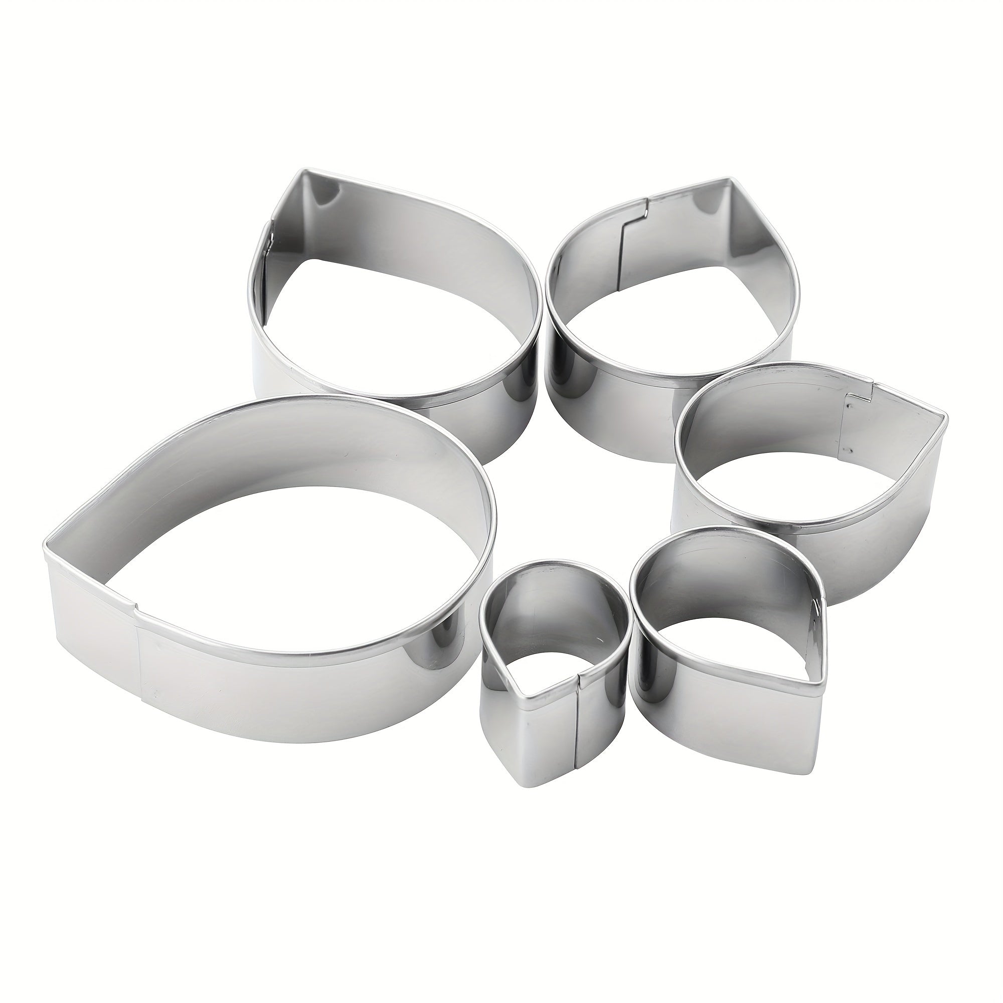 Stainless Steel Fondant Flower Petal Mold for Cake Decoration