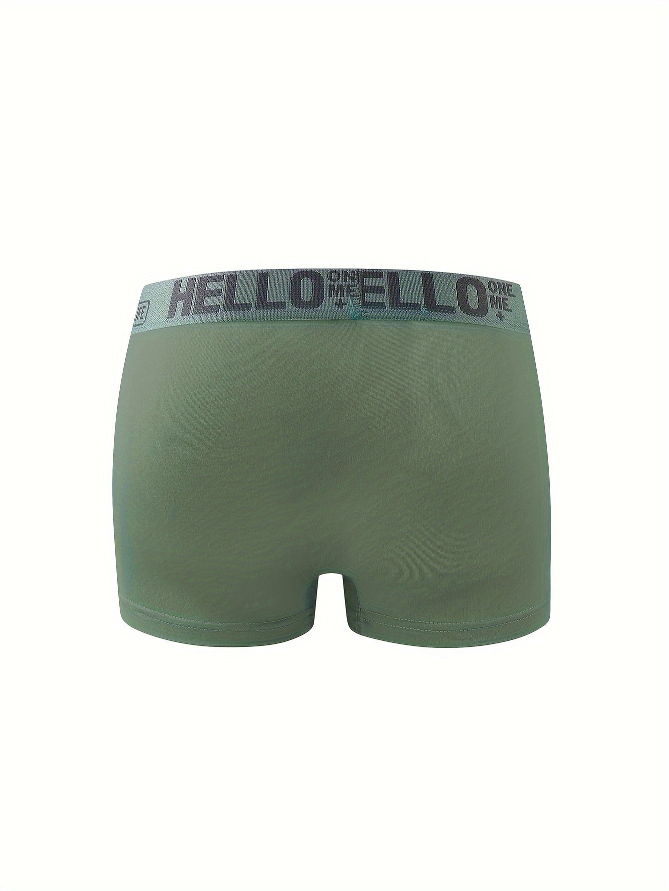 Men's Breathable Soft Stretch Quick-Drying Boxer Briefs Set 4 Pack