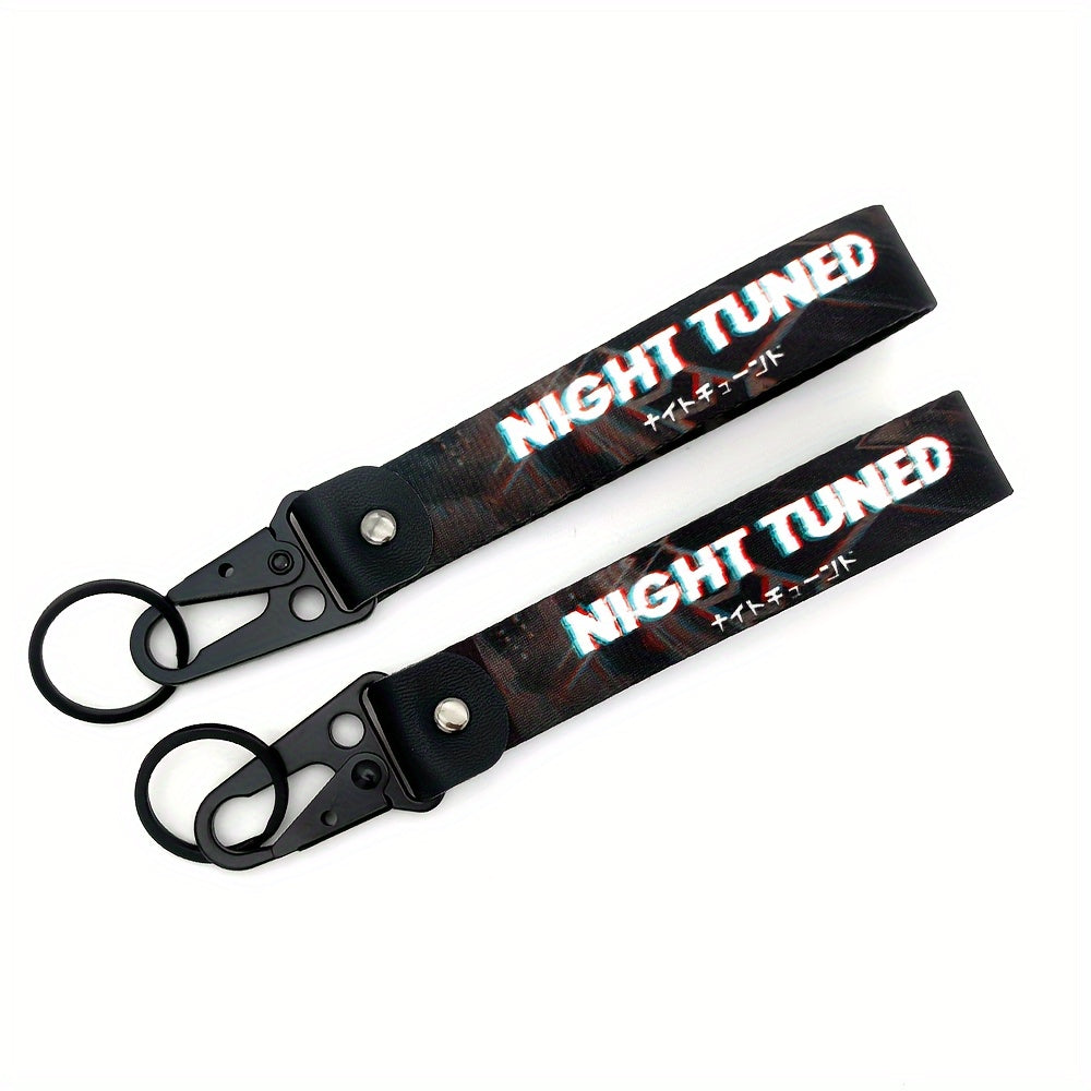 Uniseks metall poyga kaliti uchun anti-yo'qoladigan bilakuzuk va avtomobil, mototsikl kalitlari uchun