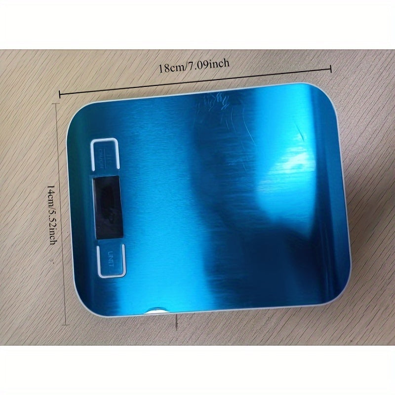 Mini Digital Kitchen Scale 3KG/0.1G Lightweight Metal for Baking and Cooking