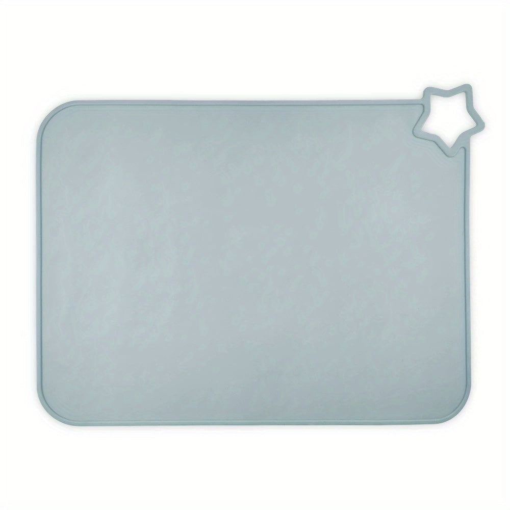 Individual de silicona para cocina, impermeable, resistente al aceite, fácil de limpiar, resistente al calor