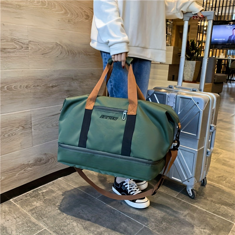 Lightweight Oxford Cloth Travel Duffel Bag for Yoga, Outdoor Activities and Training