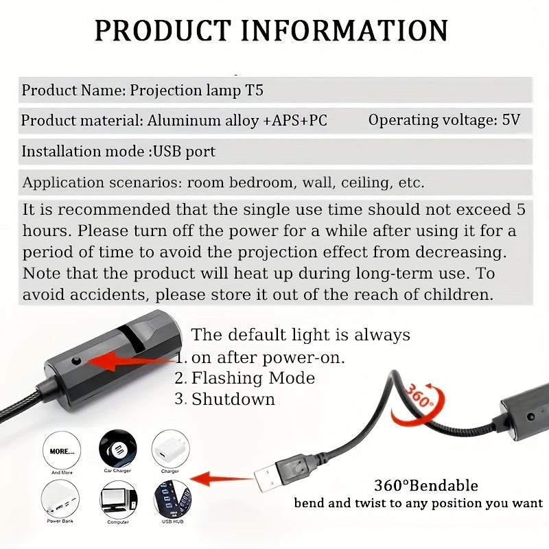 Tree of Life LED Night Light USB Powered Dimmable 360° Rotatable Bedroom Decor
