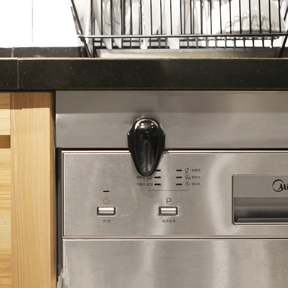 Bolalar xavfsizligi qulflari to'plami, pech, shkaf, chiroq uchun bolalar xavfsizligi qulfi, qora, oq, ftalatdan ozod