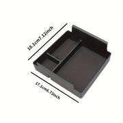Universal Car Storage Box Central Control Armrest Tray Organizer Black