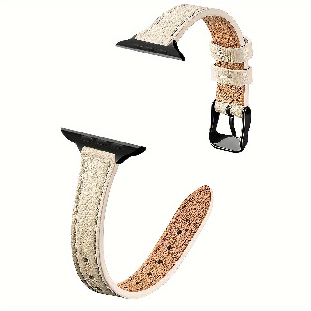 Women Leather Replacement Watch Band Strap for Apple Watch