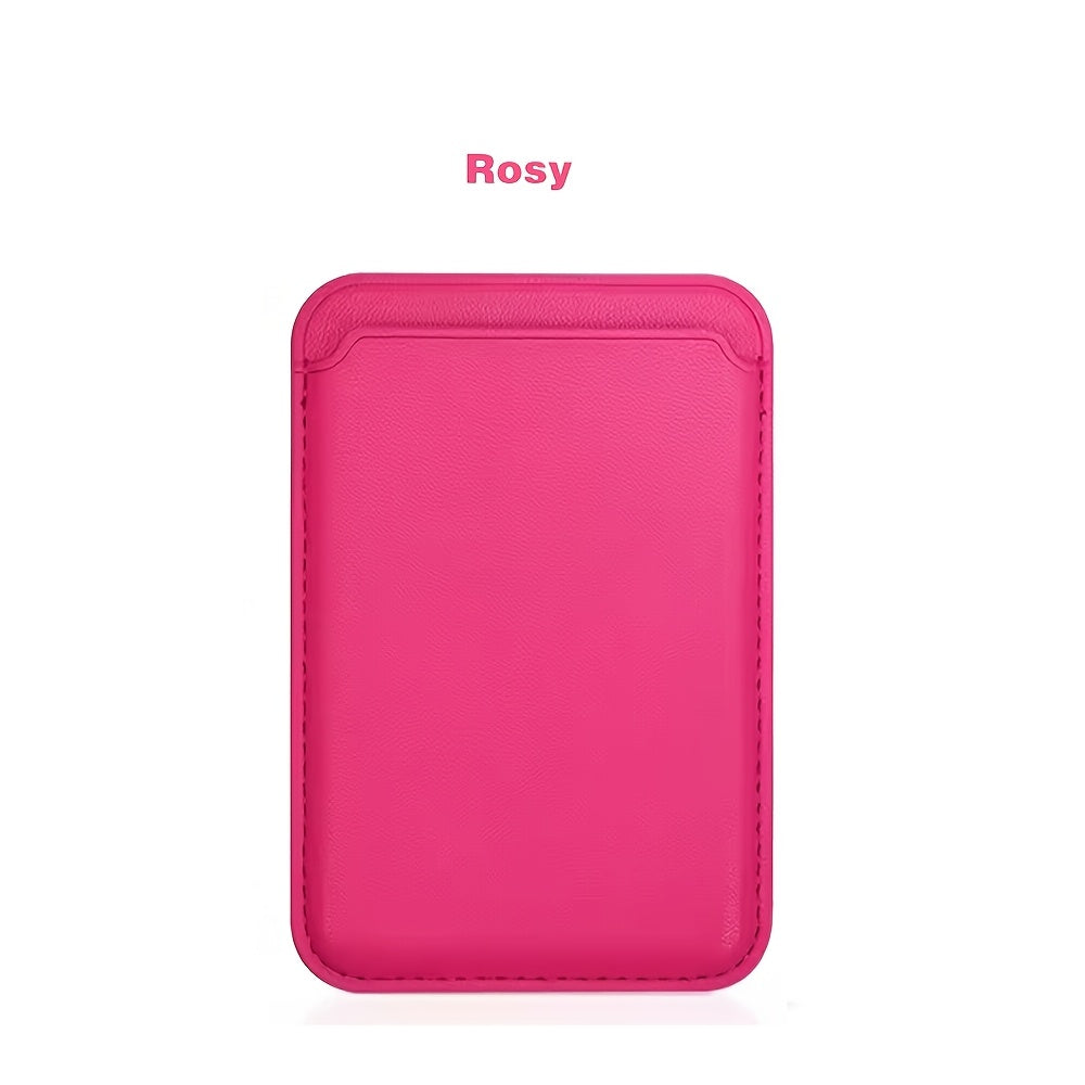 Slim Magnetic Card Holder Wallet for iPhone 16/15/14/13/12 Pro Max No Battery